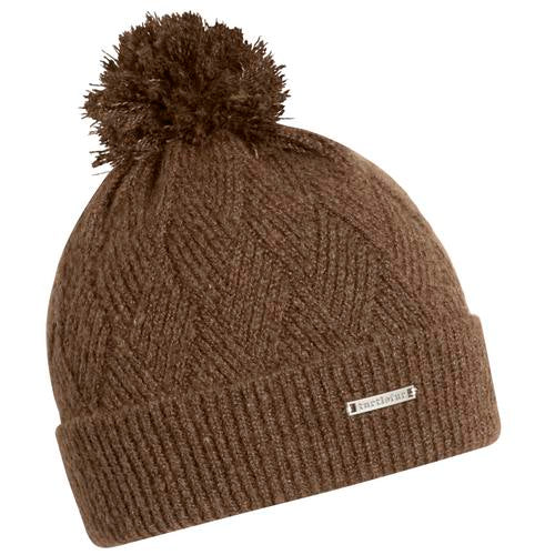 Recycled Victoria Beanie / Color-Brown