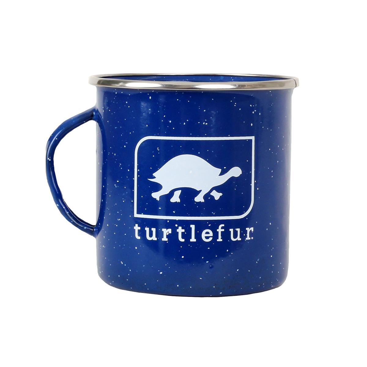 Enamel Steel Camping Mug / Color-Blue