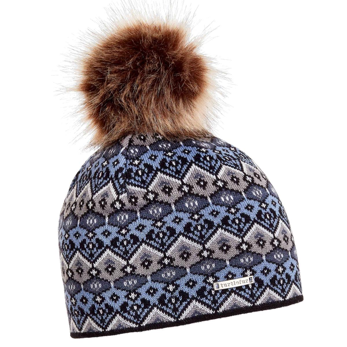 Panther Faux Fur Pom / Color-Cinder