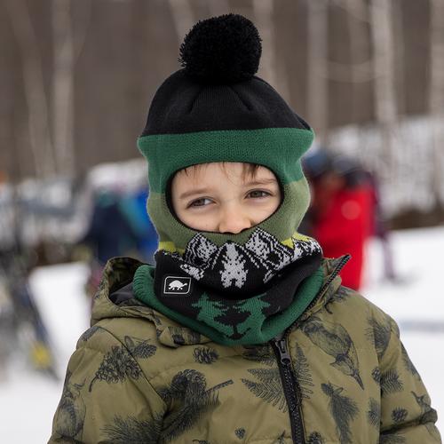 Kids' Mountain High Balaclava / Color-Forest