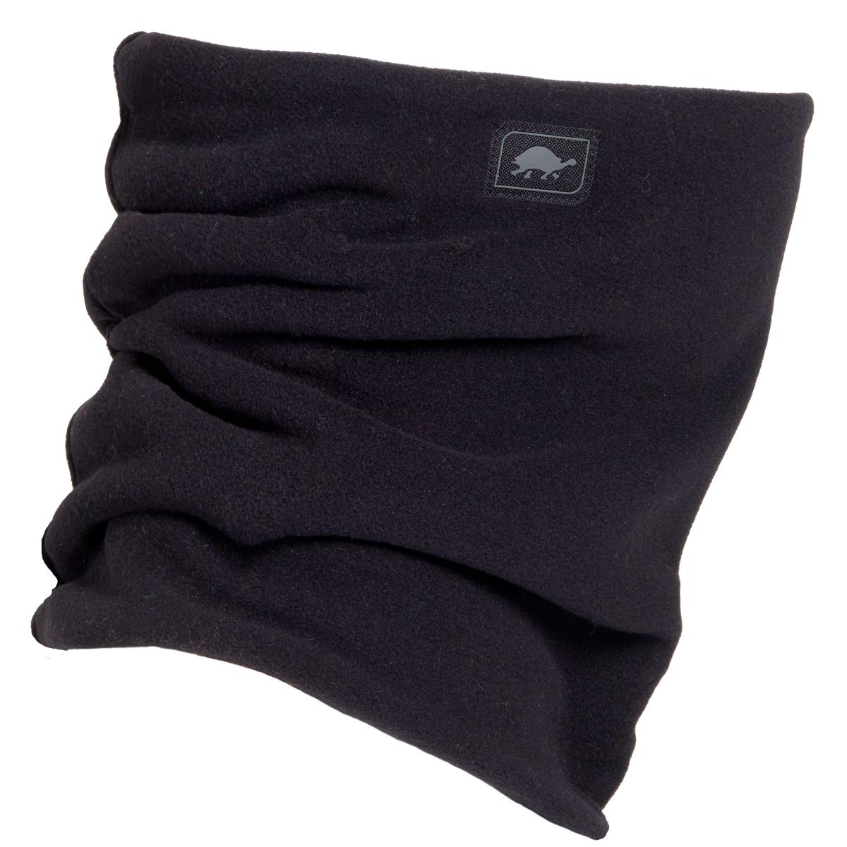 Micro Fur Fleece Double-Layer Neck Warmer / Color-Black