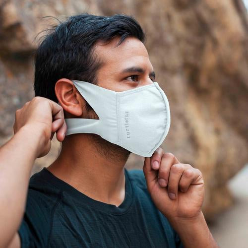 Structured Face Mask / Color-Khaki