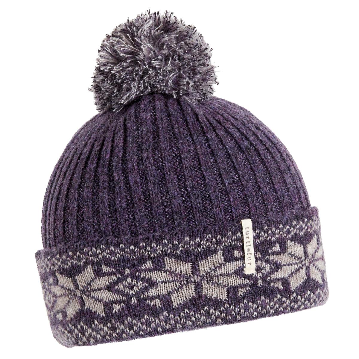 Recycled Chandra Watch Cap / Color-Plum