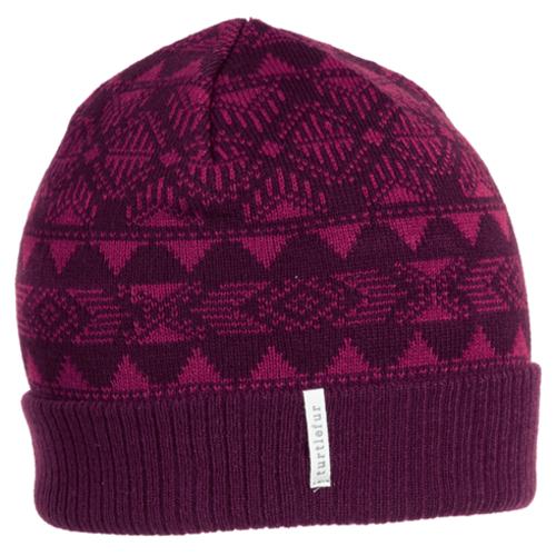 Caprese Beanie / Color-Mulberry