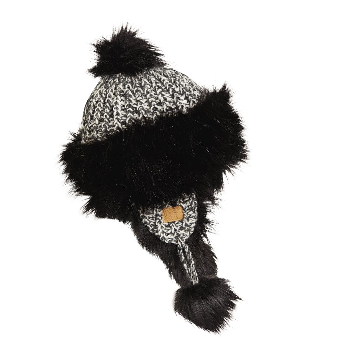 Nepal Manaslu Earflap Beanie / Color-Black