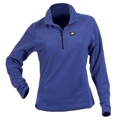 Girls Micro Fur Fleece Kira 1/4 Zip / Color-Rogue