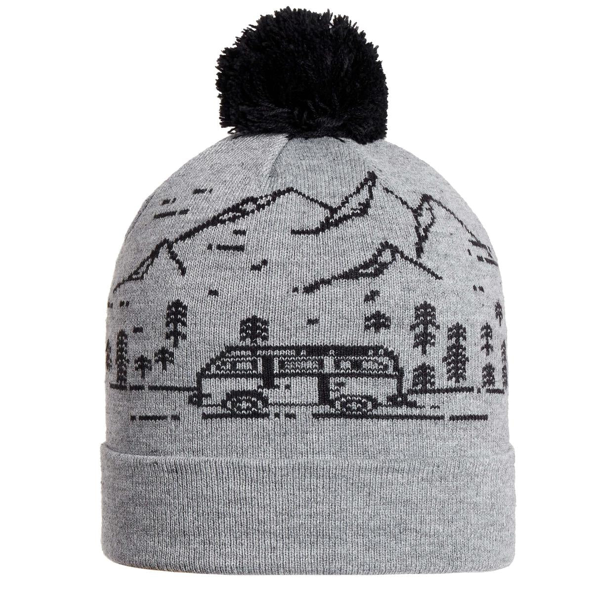 Youth Road Trip Pom / Color-Charcoal