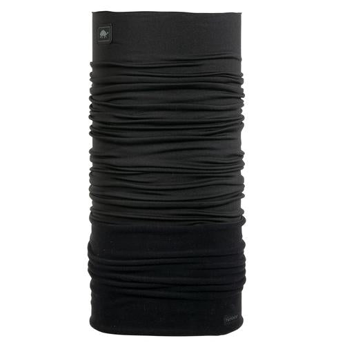 Comfort Shell Long Tail Totally Tubular with Micro Fur Fleece / Color-Black