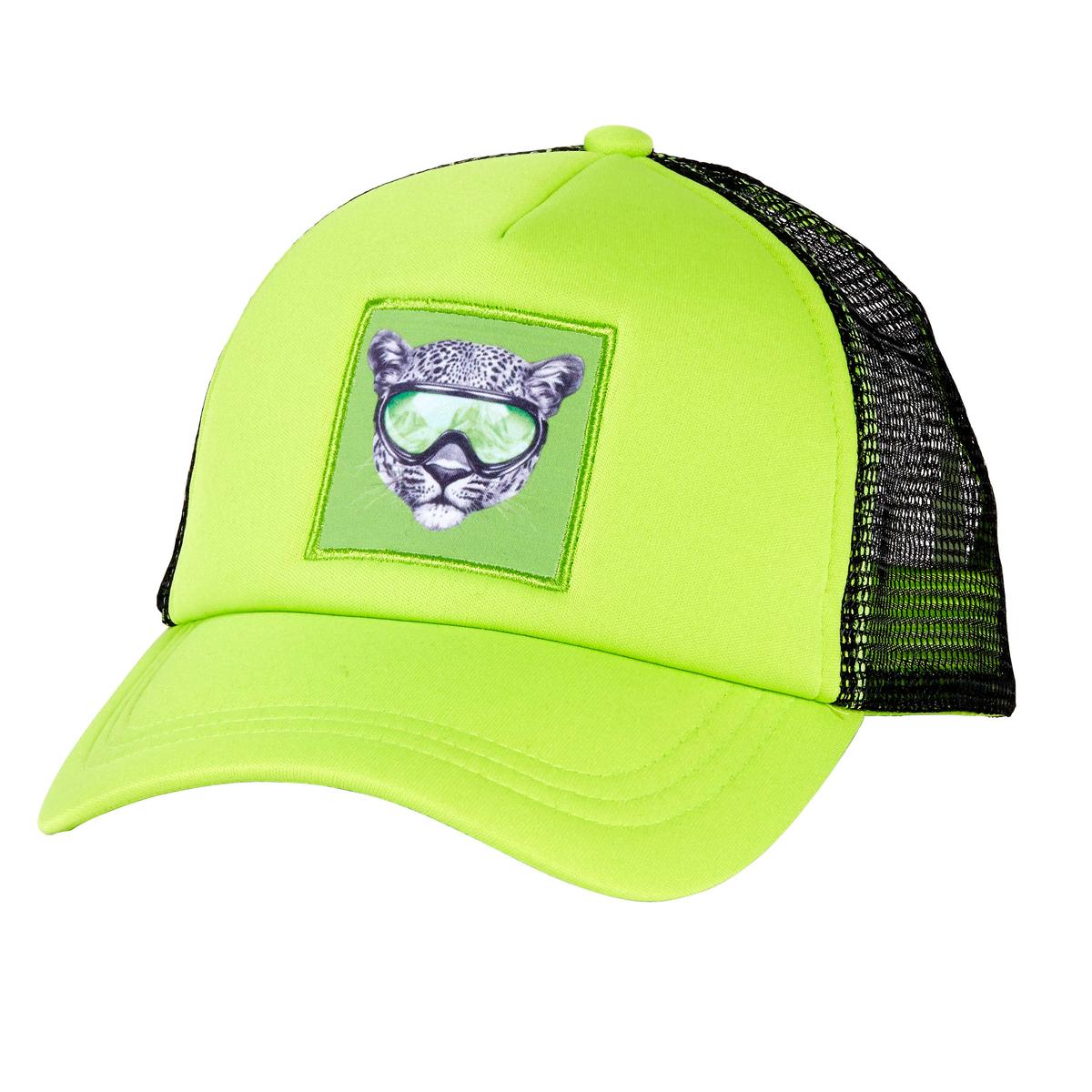 Kids Snow Creature Trucker / Color-Cheetah