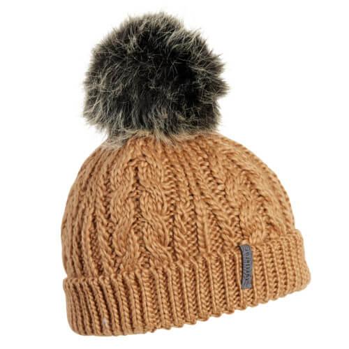 Merino Wool Bridget Beanie / Color-Mocha