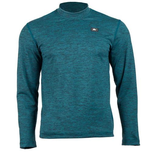 Men's Comfort Shell Stria Base Camp High Energy Crew / Color-Evergreen